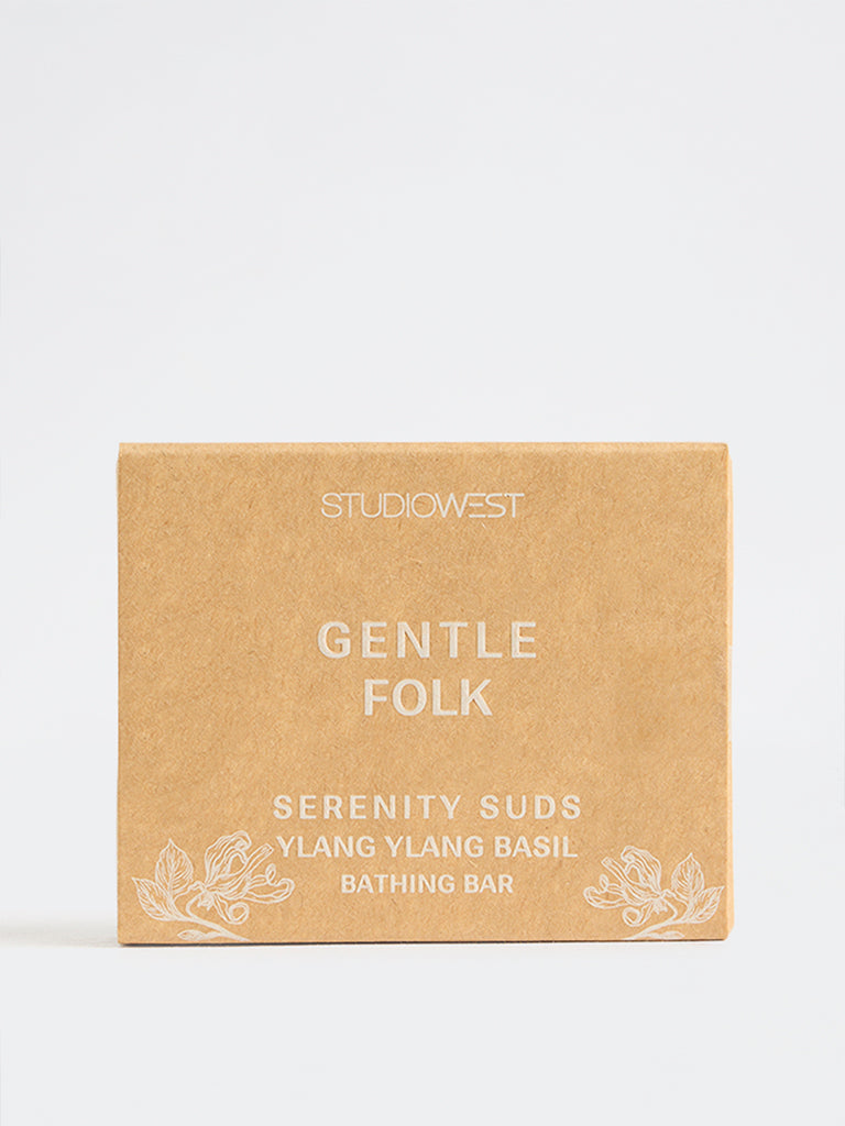 Studiowest Gentle Folk Serenity Studs Ylang Basil Bathing Bar -75 gm
