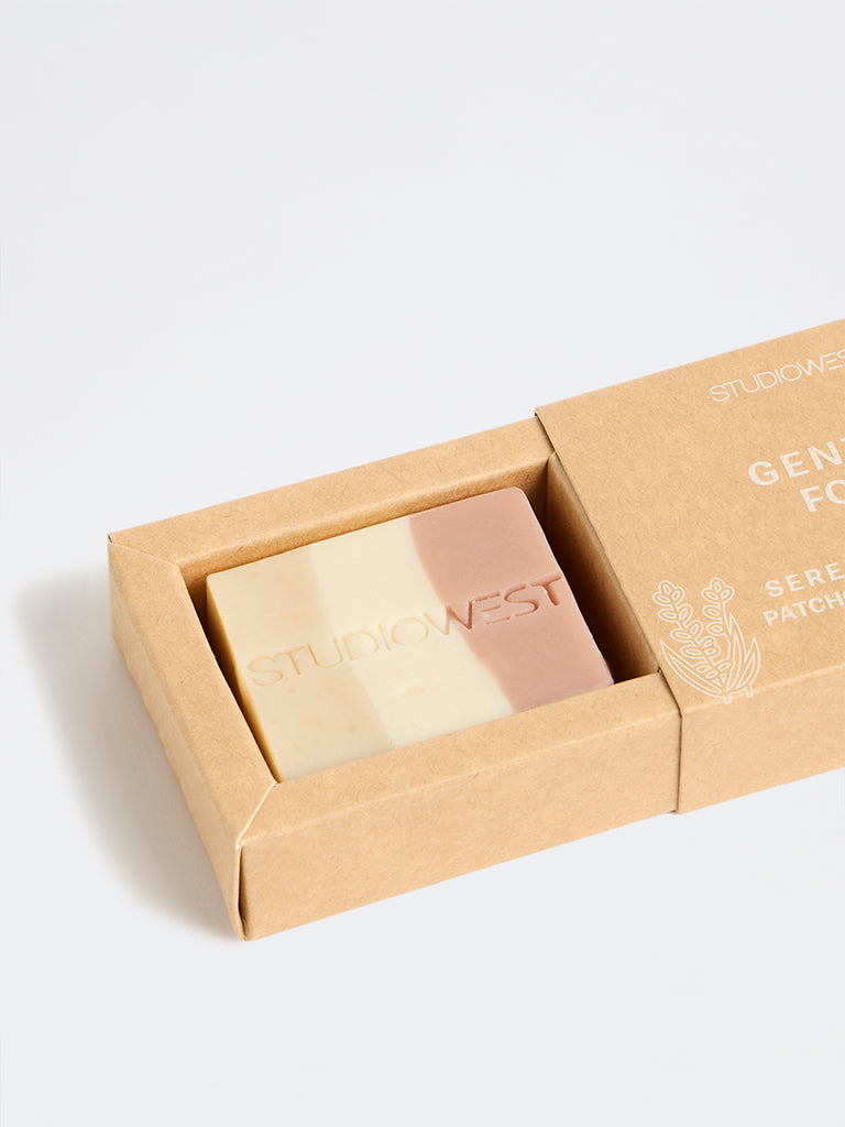 Studiowest Gentle Folk Serenity Studs Patchouli Cinnamon Bathing Bar -75 gm