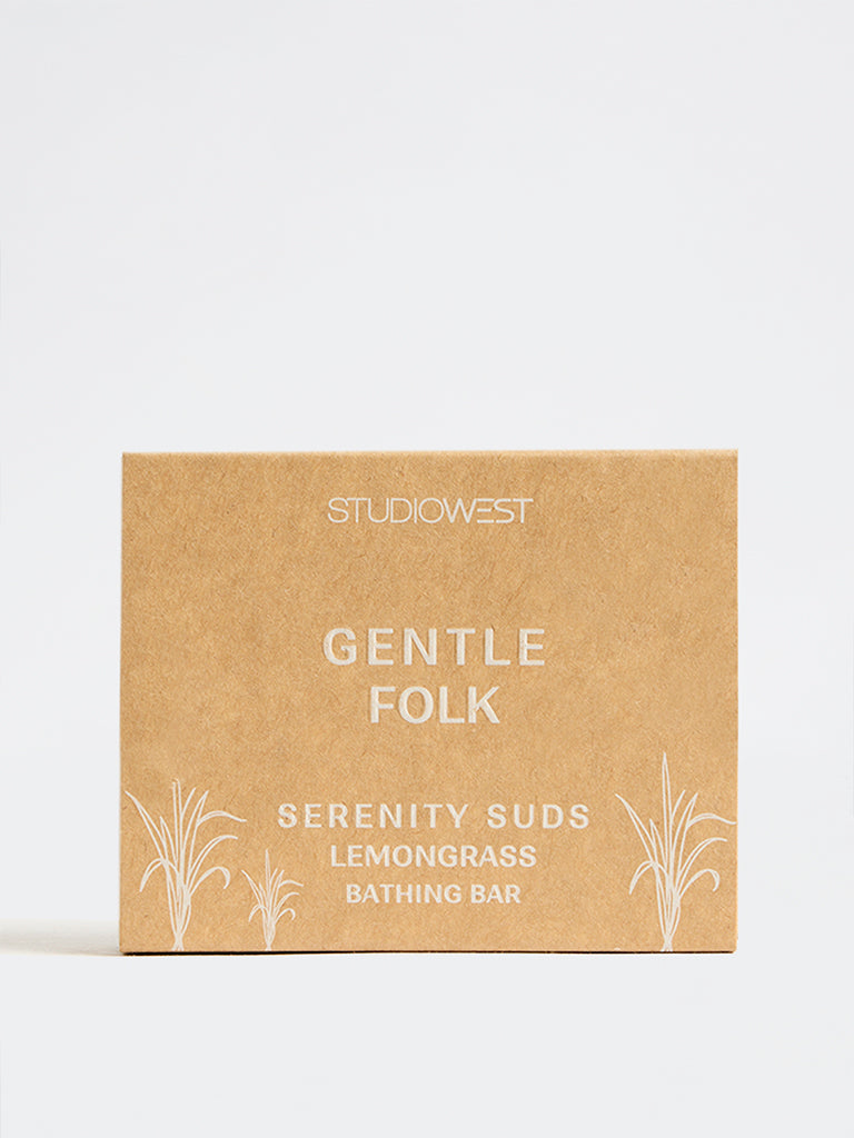 Studiowest Gentle Folk Serenity Studs Lemongrass Bathing Bar -75 gm