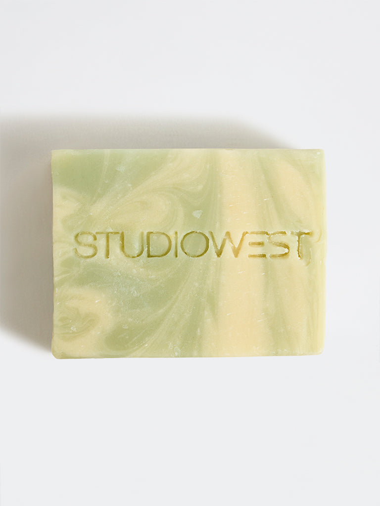 Studiowest Gentle Folk Serenity Studs Lemongrass Bathing Bar -75 gm