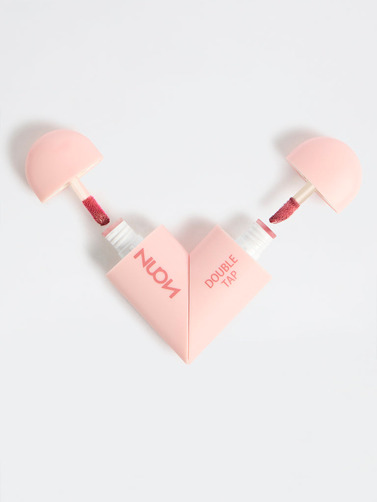 Nuon Carnation Charm Double Tap Lip Duo - 2.5 ml