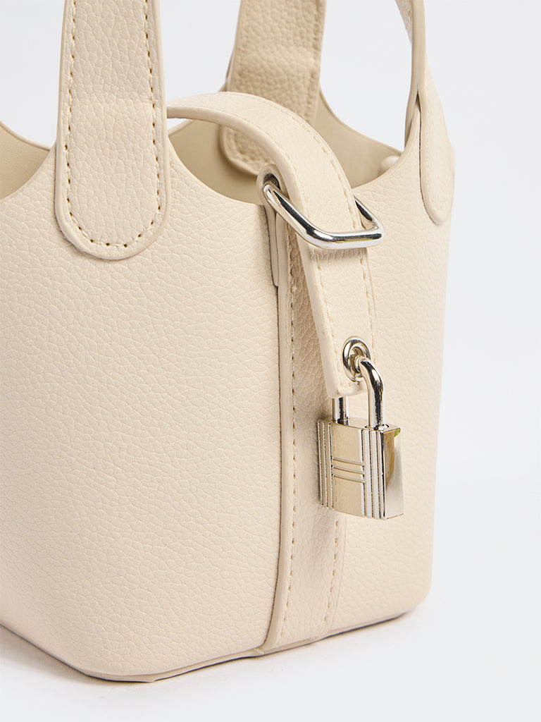 Westside Ivory Nano Bucket Bag