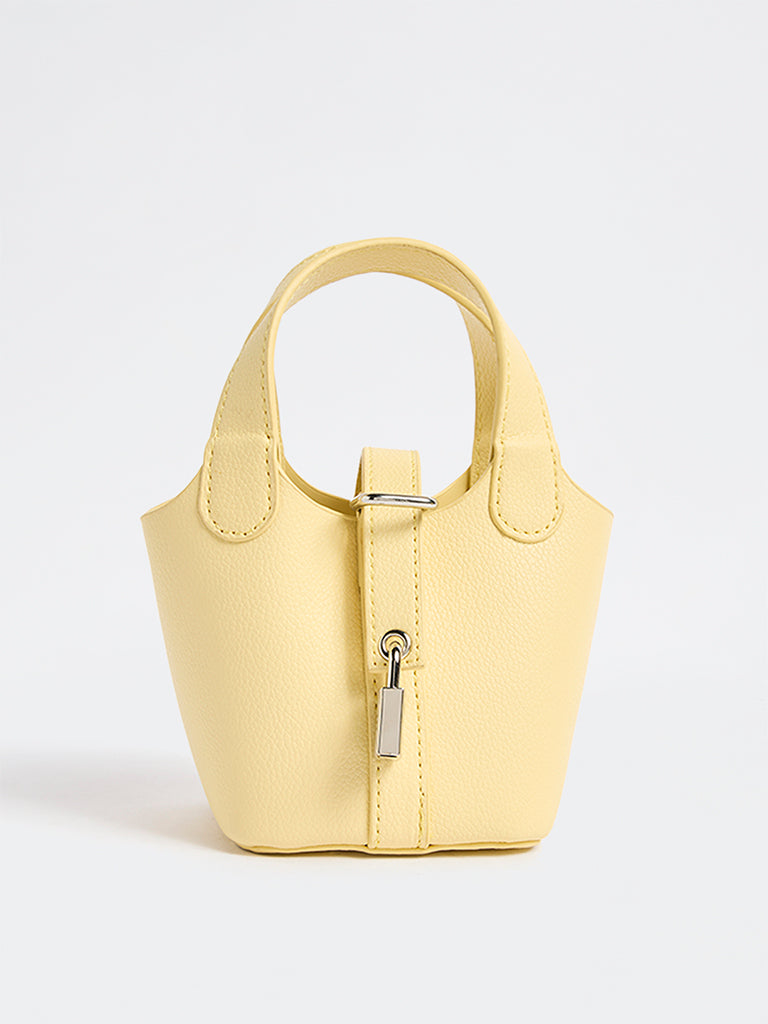 Westside Yellow Nano Bucket Bag