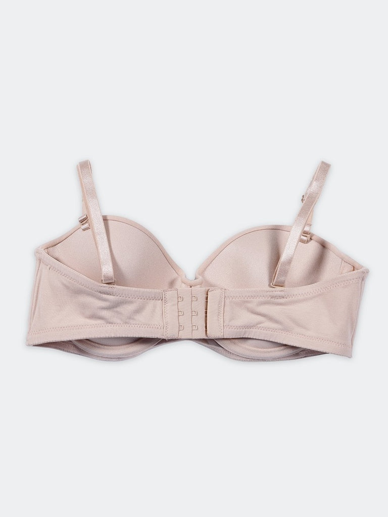 Wunderlove Beige Strapless Padded Bra