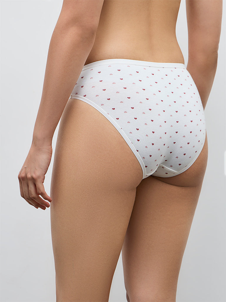 Wunderlove 3-Pack Hi-Leg Cotton-Blend Briefs
