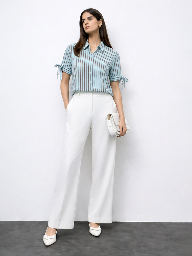 Wardrobe Blue Striped Shirt