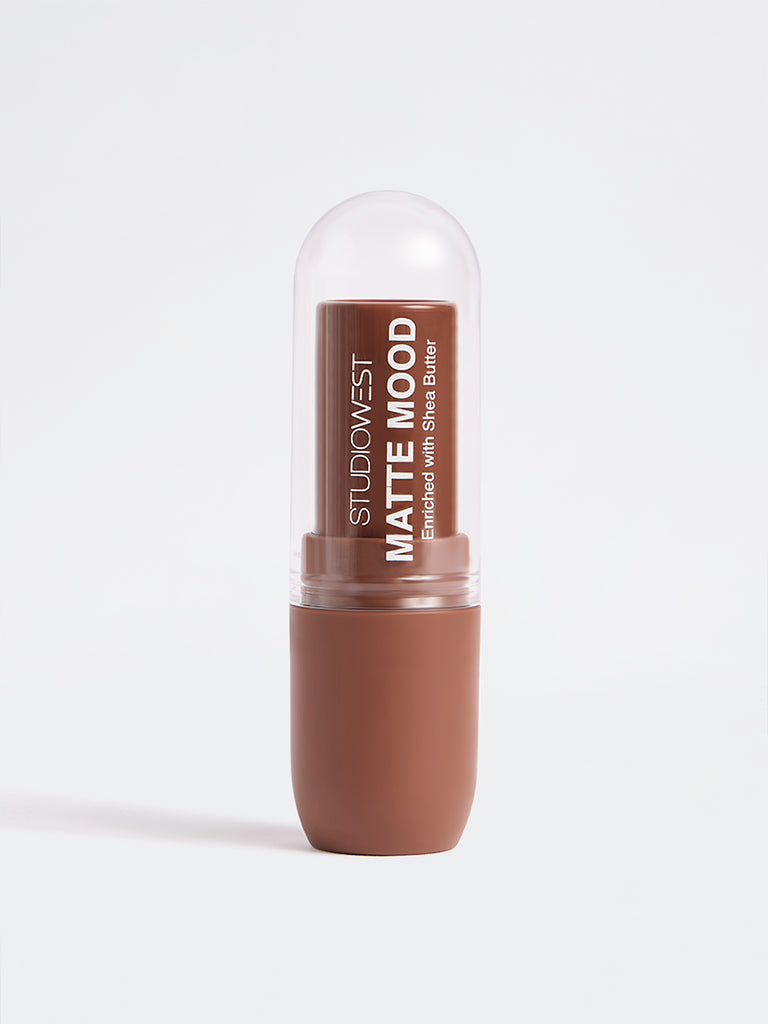Studiowest Matte Mood Barbecue BR-02 Lipstick - 4.2 gm