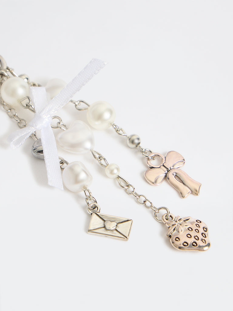 Westside Accessories Silver Bling Charm