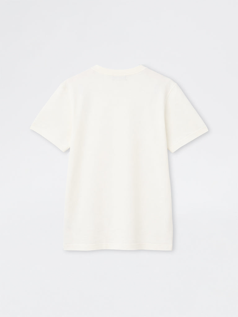 Ascot White Relaxed-Fit Cotton T-Shirt