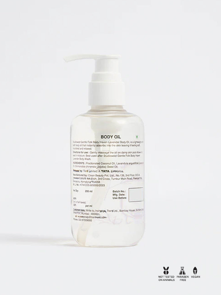 Studiowest Gentle Folk Lavender Body Oil - 200 ml