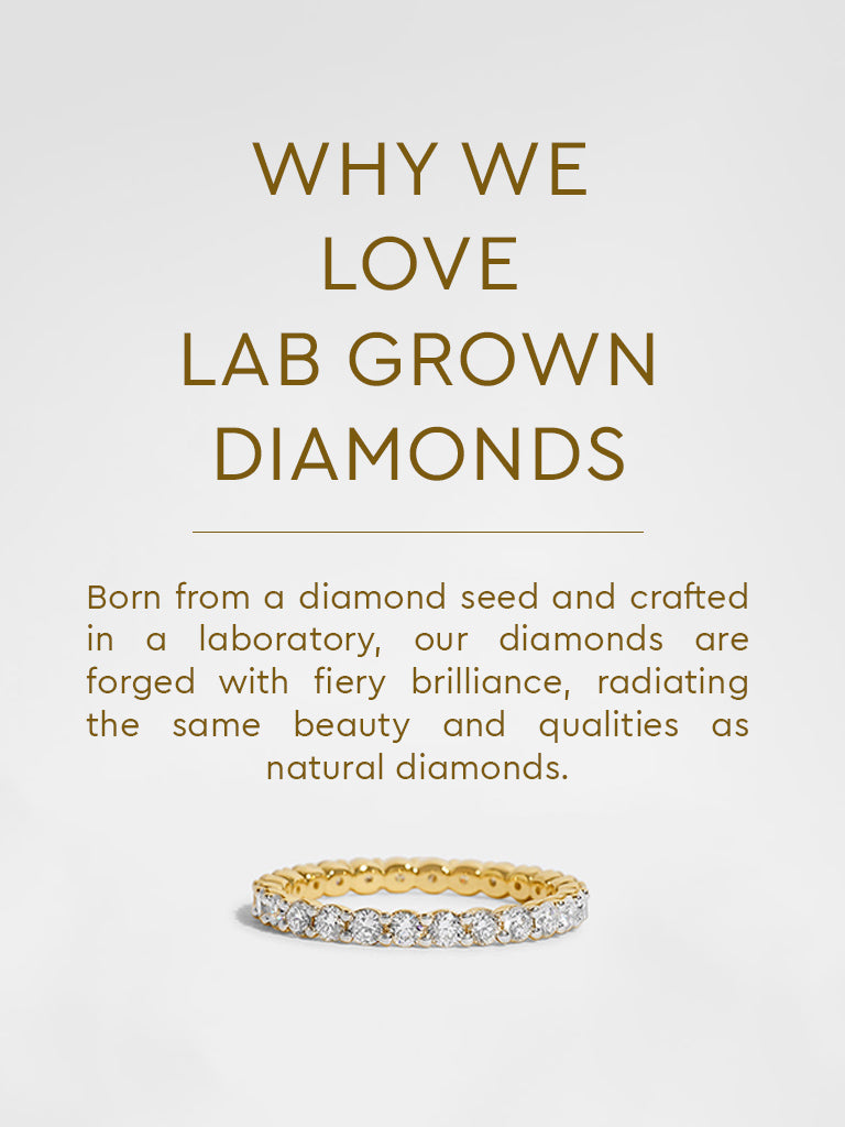 Lab Diamond Eternity Ring