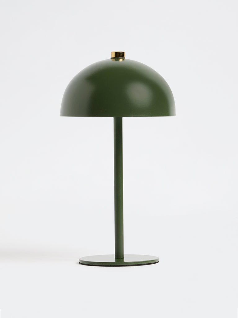 Westside Home Green Dome Metal USB Lamp