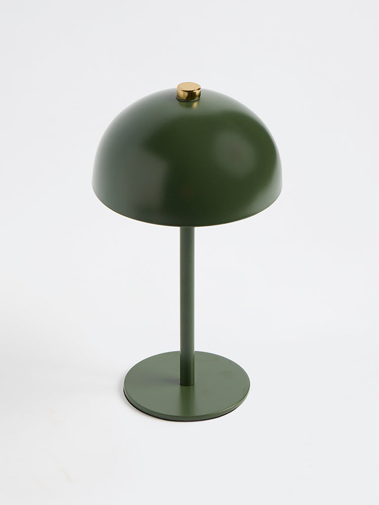 Westside Home Green Dome Metal USB Lamp
