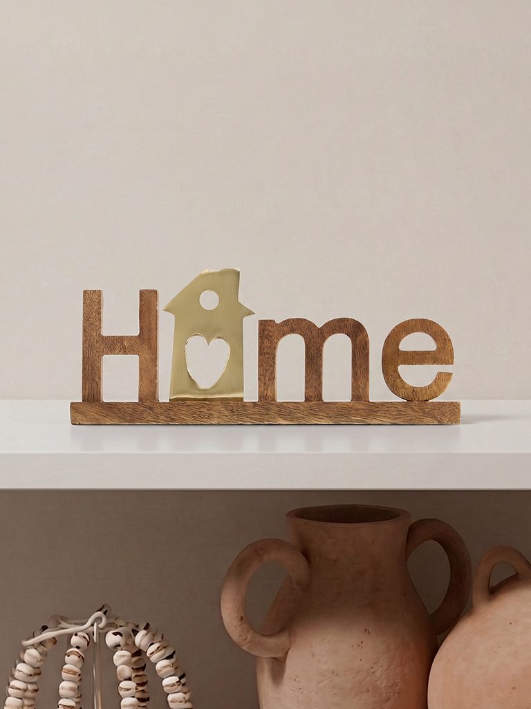 Westside Home Brown Wooden Decorative Object