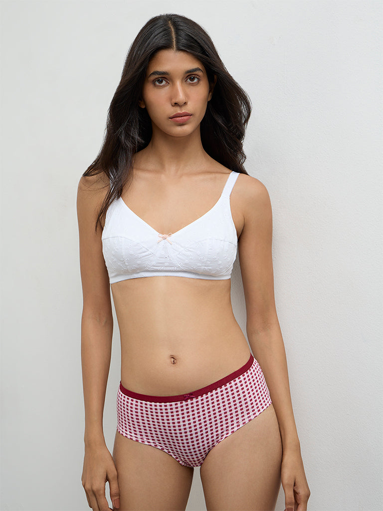Wunderlove 3-Pack Printed Cotton-Blend Low-Rise Briefs