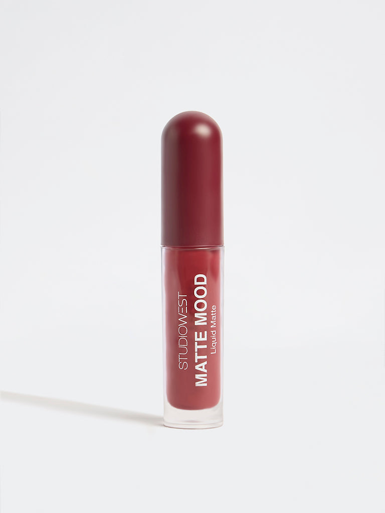 Studiowest Matte Mood Plum Liquid Lipstick - 6 ml