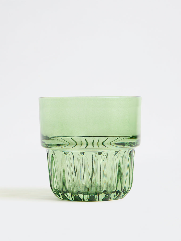Westside Home Green Stackable Water Glass