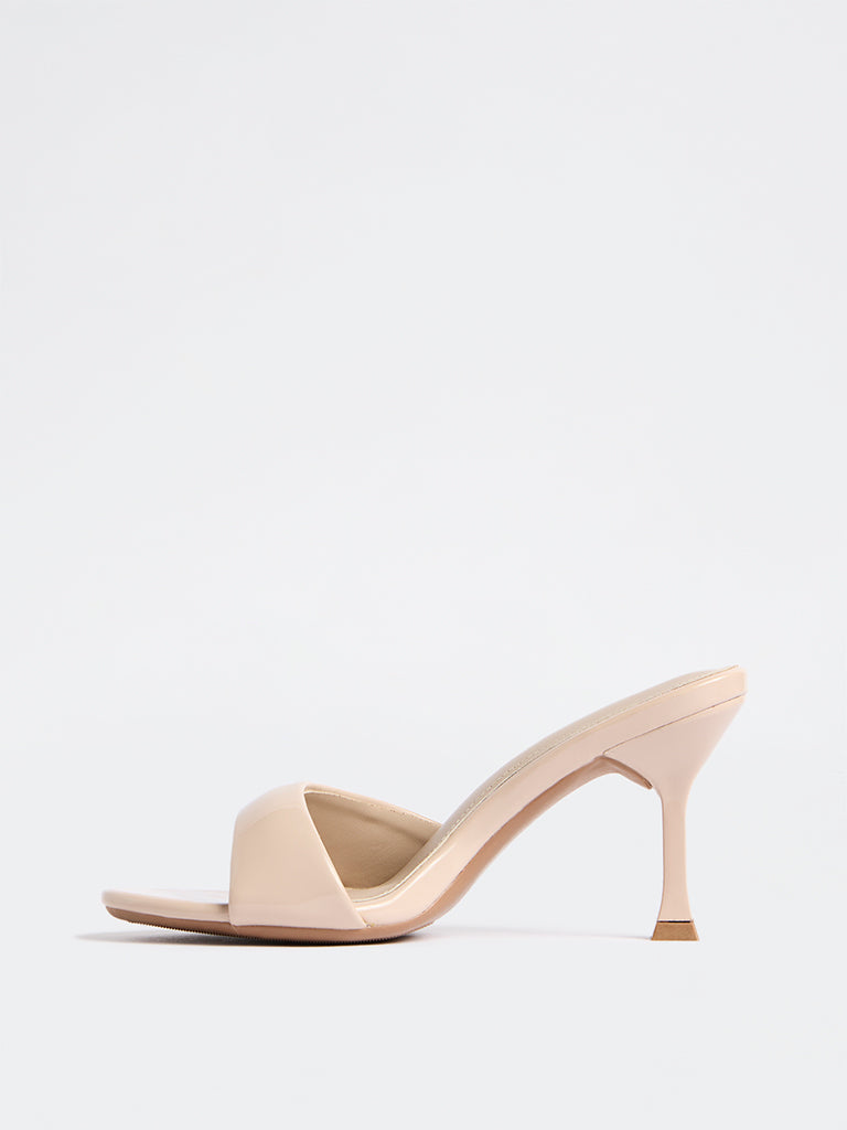 LUNA BLU Ivory Heel Sandals