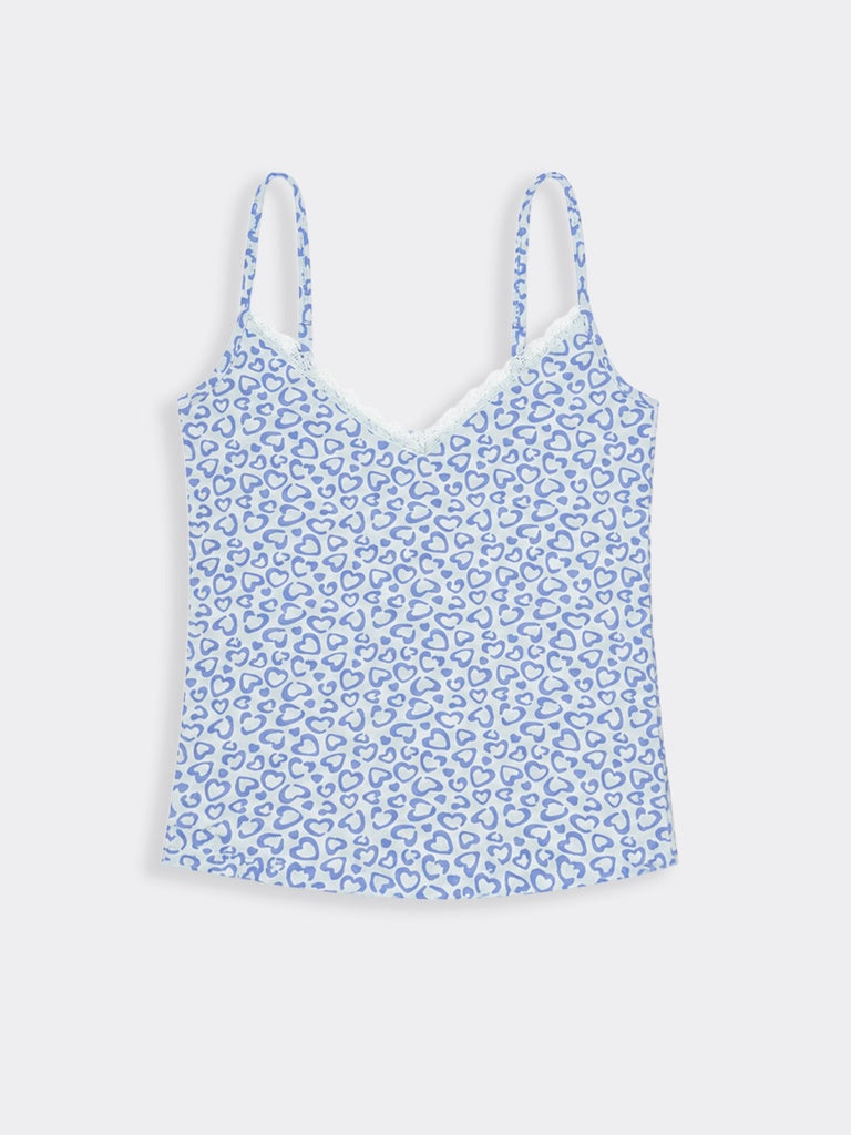 Superstar 2-Pack Printed Cotton-Blend Camisoles