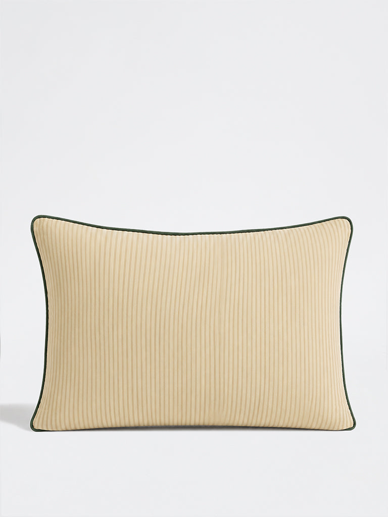 Westside Home Green Toile Printed Cushion Cover
