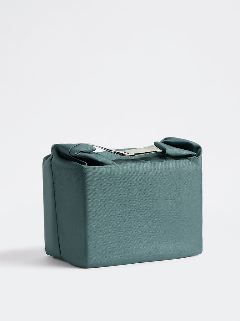 Westside Home Teal Foldable Lunch Bag