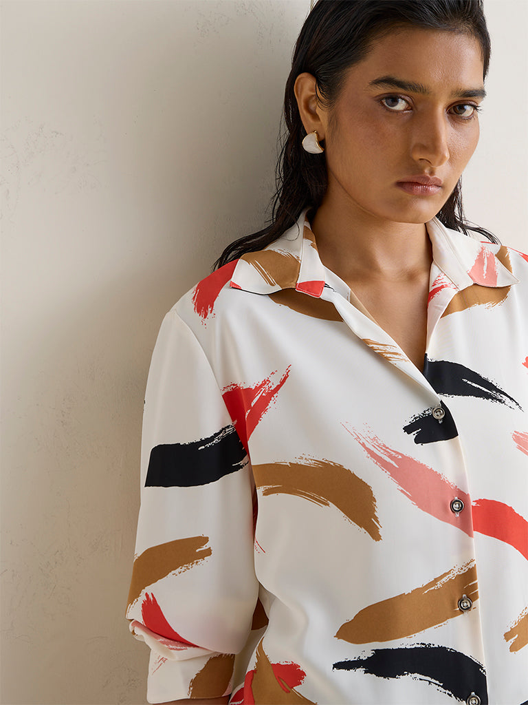 Wardrobe Multicolor Printed Shirt