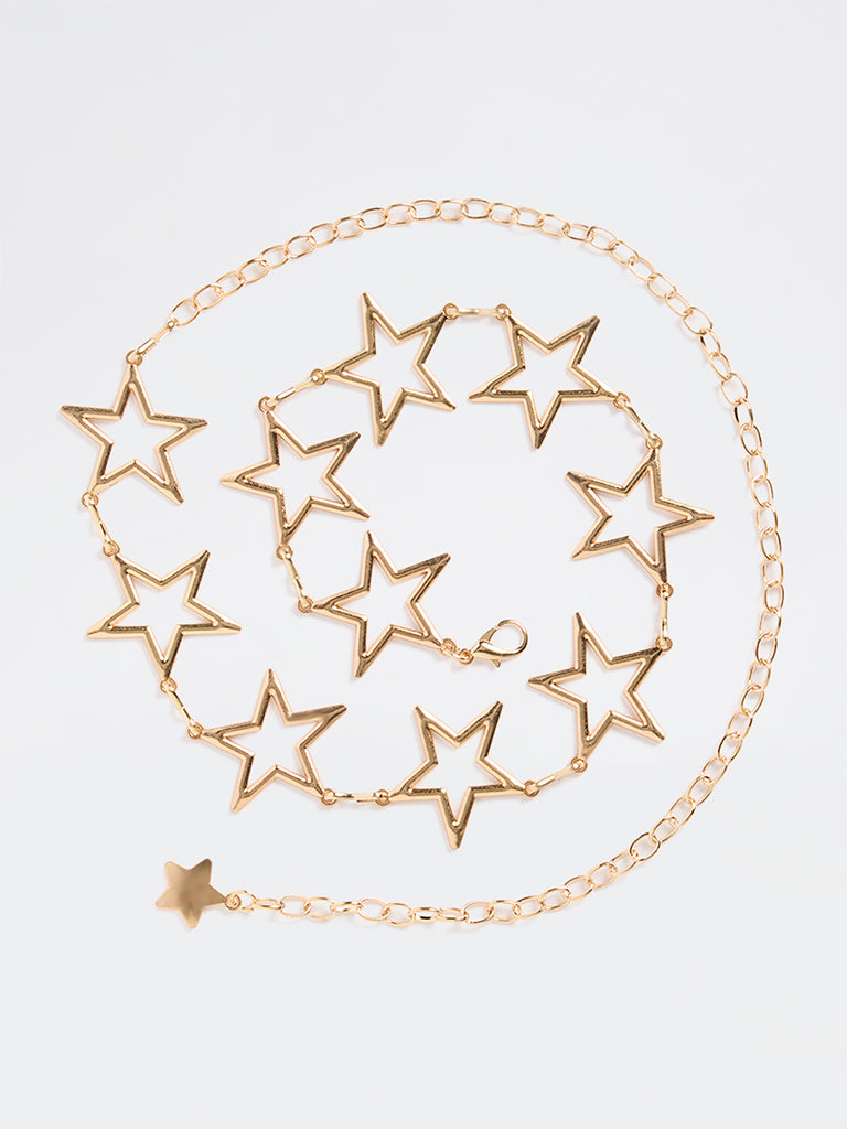 Westside Accessories Gold Star Link Belt