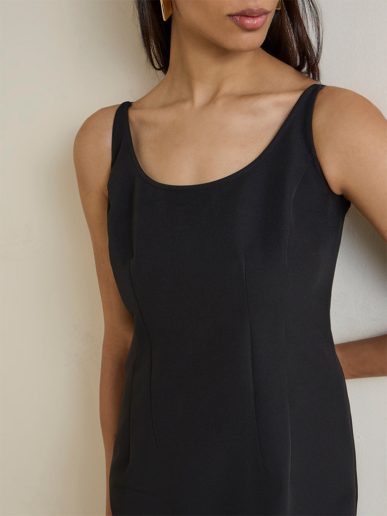 Wardrobe Black Straight Dress