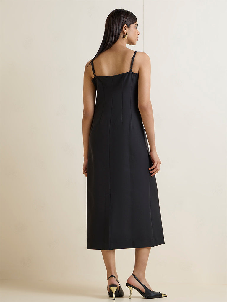 Wardrobe Black Straight Dress