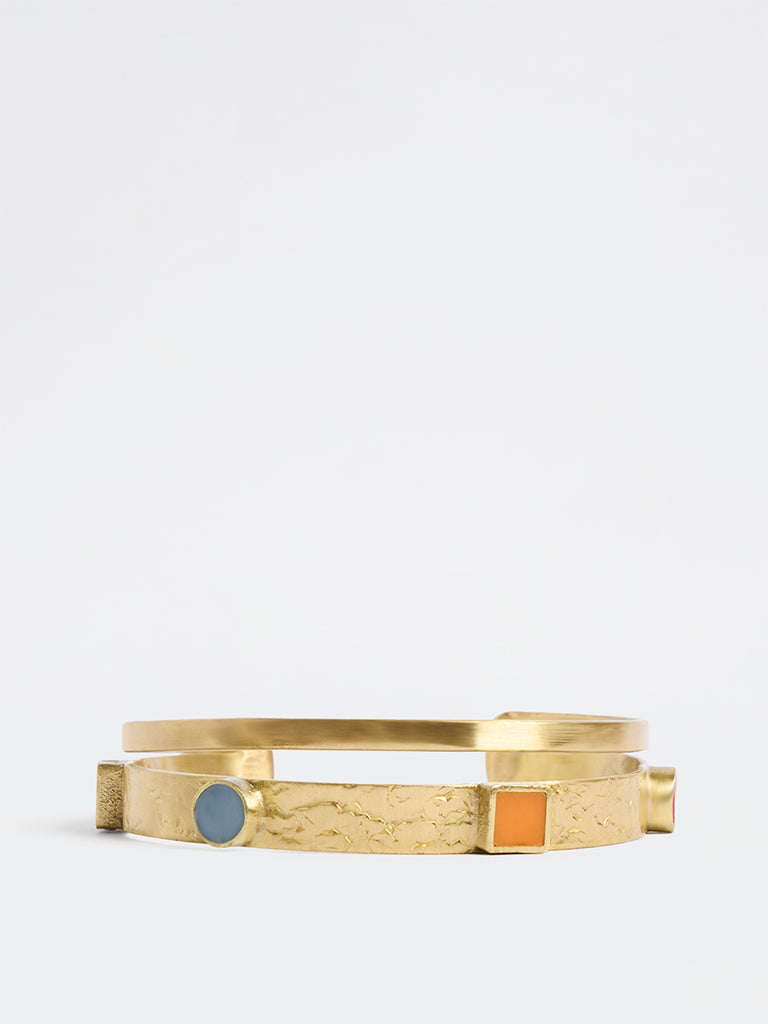 Westside Accessories Gold Open Cuff Bracelet