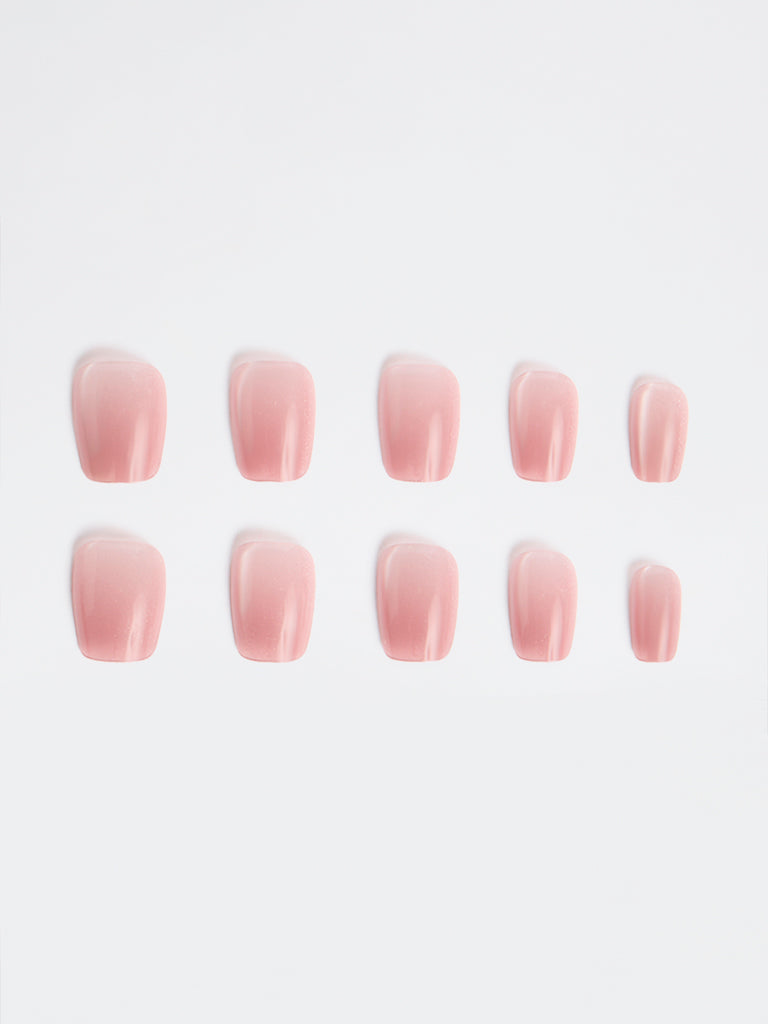 Studiowest Press and Go Pink Ombre Cat-Eye Press-On Nails Set