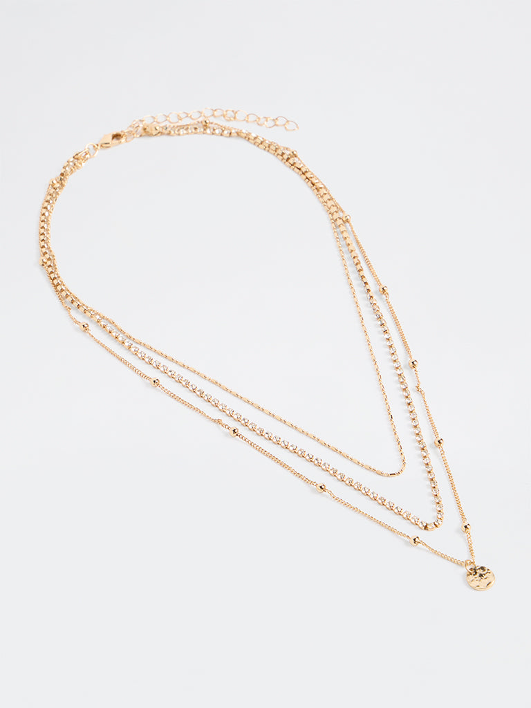 Westside Accessories Gold Layered Necklace