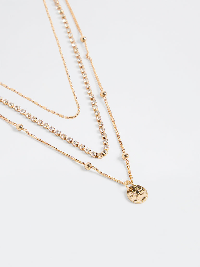 Westside Accessories Gold Layered Necklace