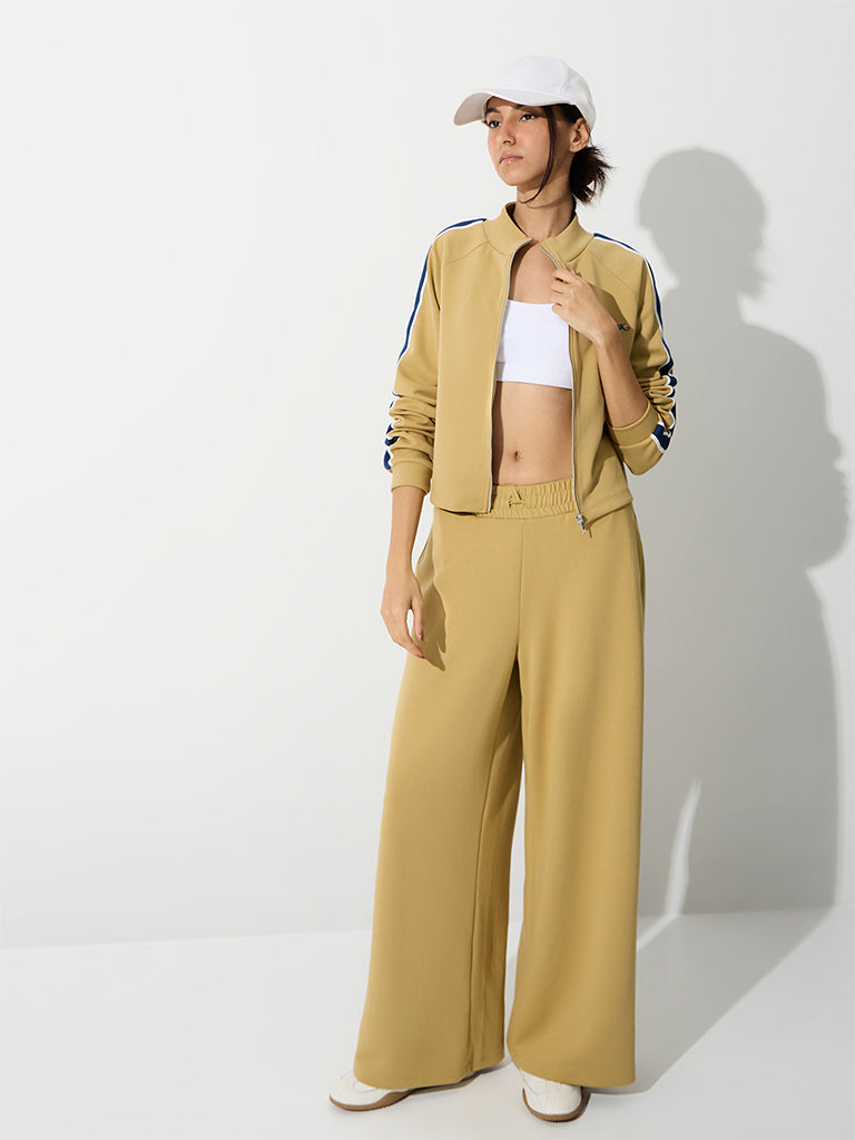Nuoflexx Light Mustard Striped Jacket