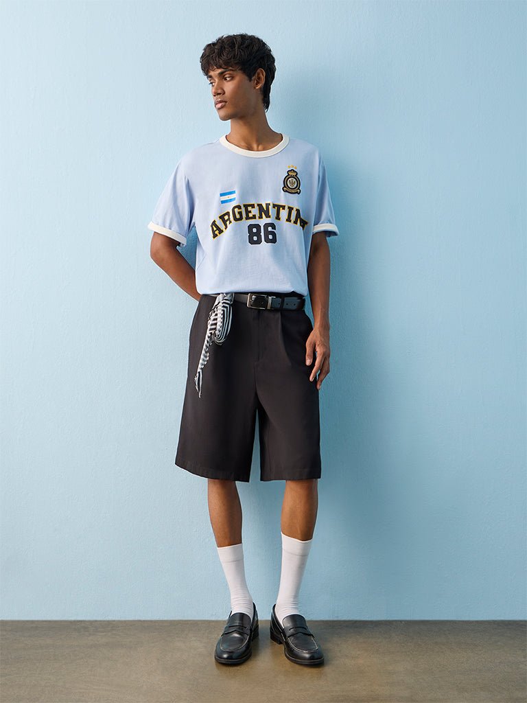 Nuon Light Blue Argentina Football Jersey