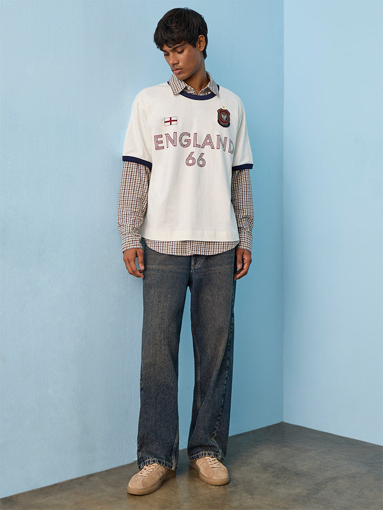 Nuon Off-White England Football Jersey