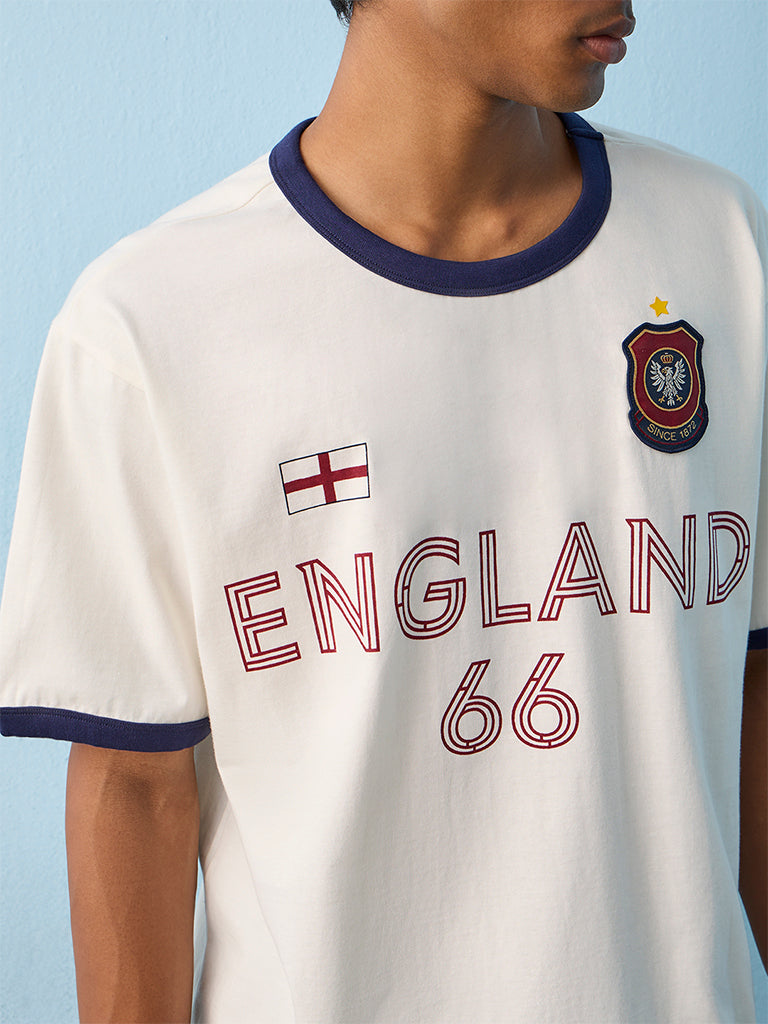 Nuon Off-White England Football Jersey