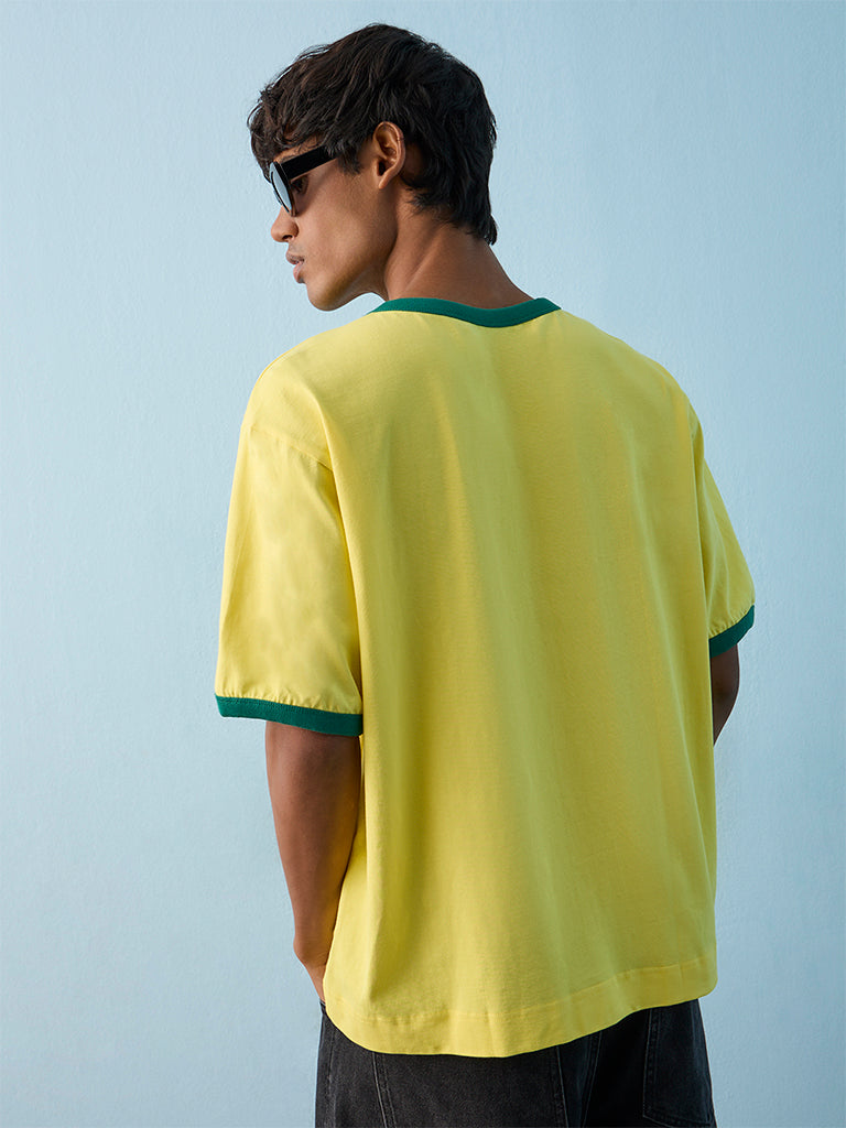 Nuon Yellow Brazil Football Jersey