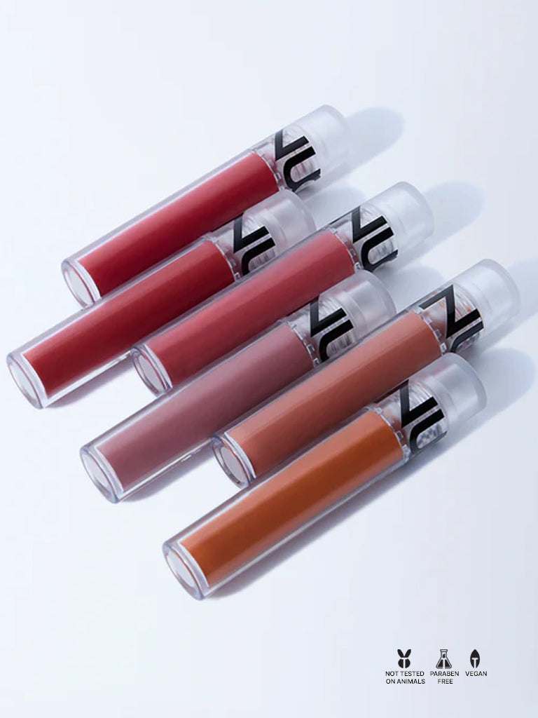 Nuon Liquid Matte Frappe BR-02 Lipstick - 4.4 ml