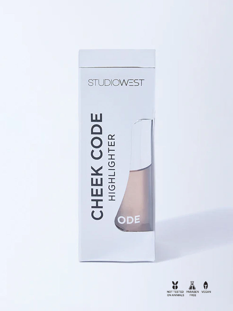 Studiowest Cheek Code Golden Glaze Highlighter - 3.8 gm