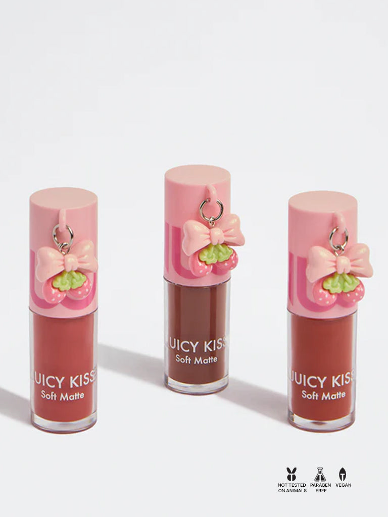 Nuon Juicy Kiss Lip Colour - Strawberry - 4 ml