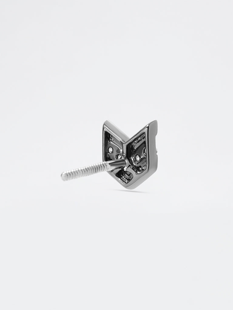 Men's Arrow Lab Diamond Stud Earrings