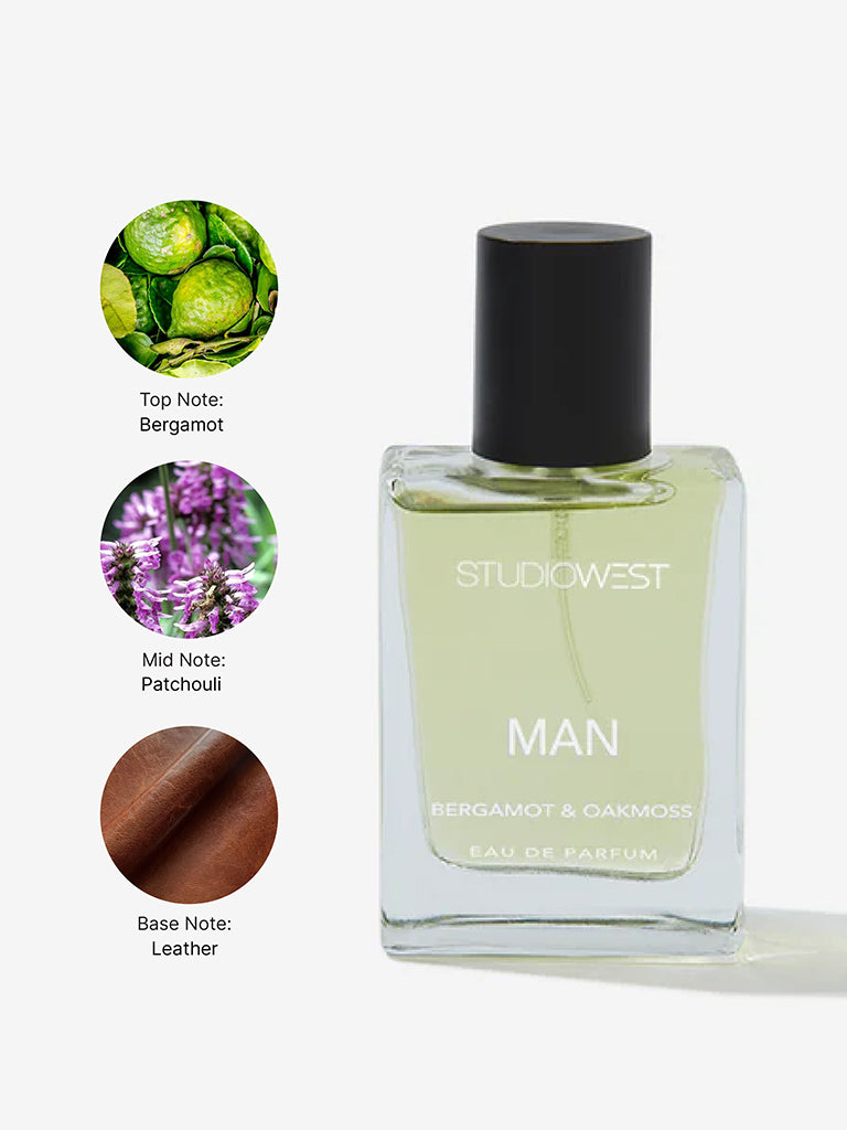 Studiowest Bergamot and Oakmoss Eau De Parfum - 30 ML