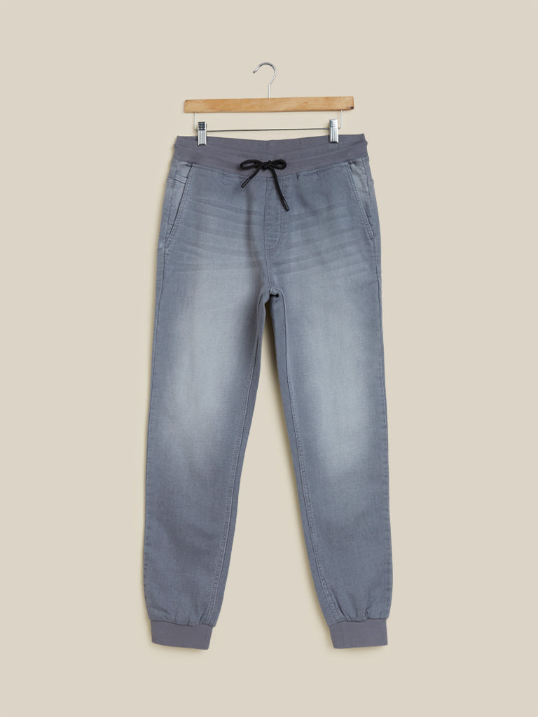 FONZO Joggers Mens Denim Jogger Jeans Waist Size 2836