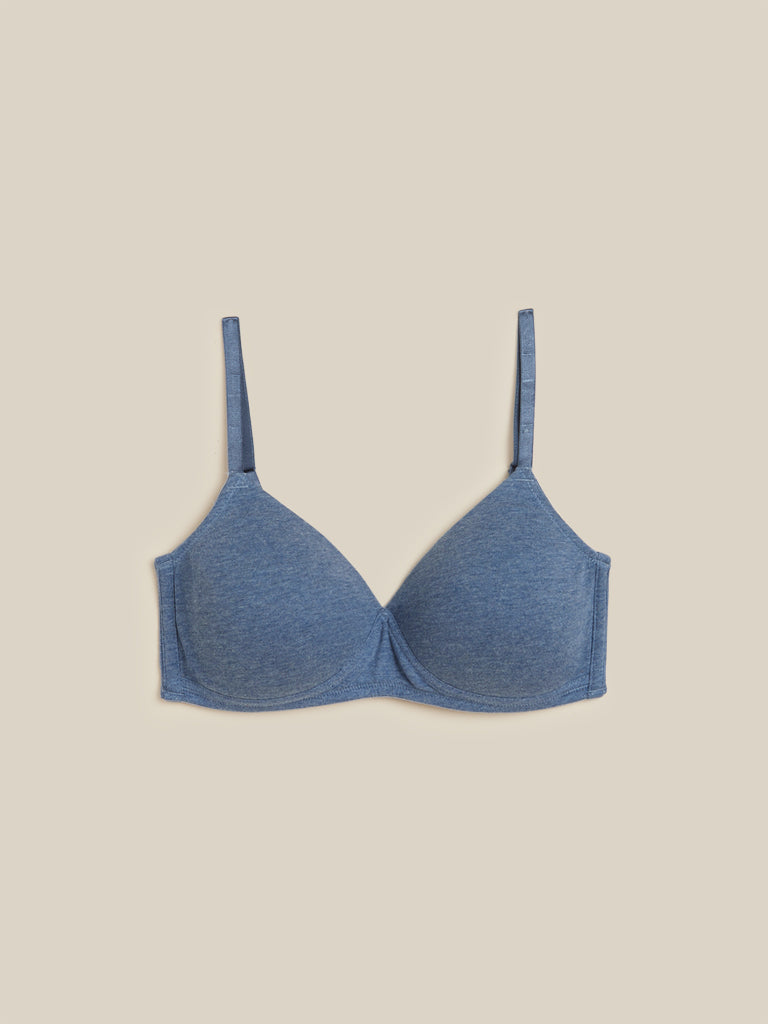 Wunderlove by Westside Brown Invisible Lace Bra