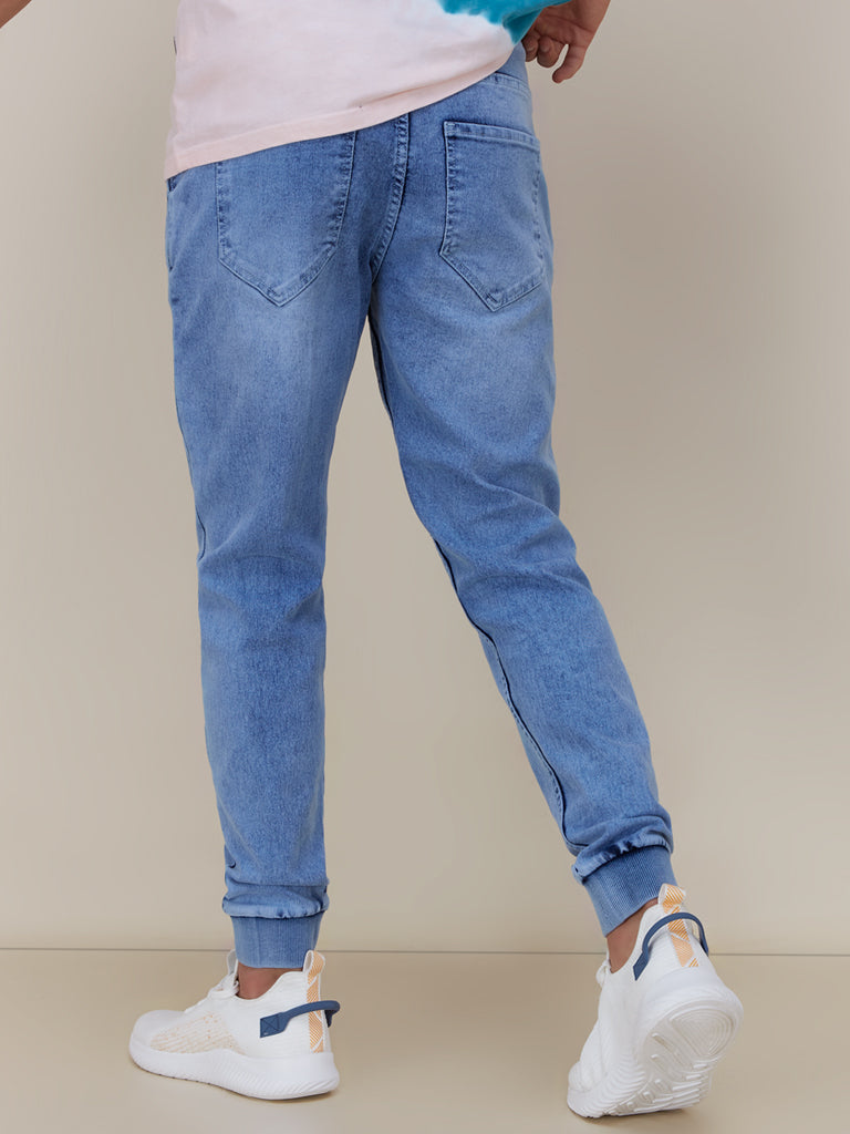 Buy Nuon Blue Skinny - Fit Mid - Rise Jeans from Westside
