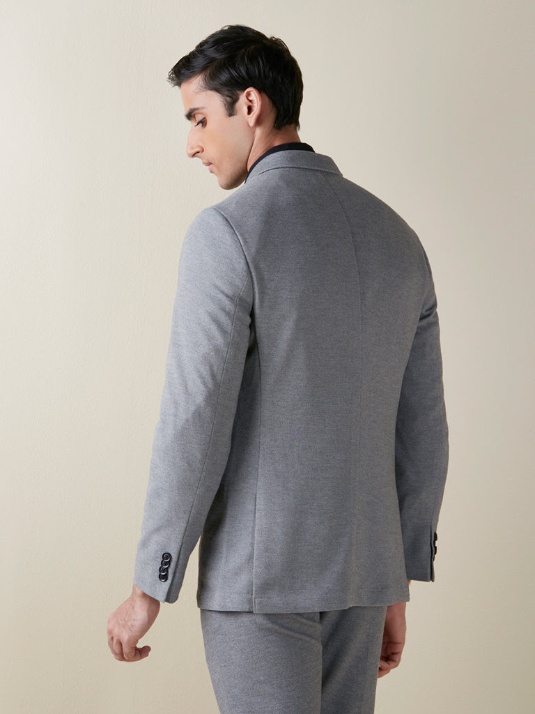 Grey formal shop jacket