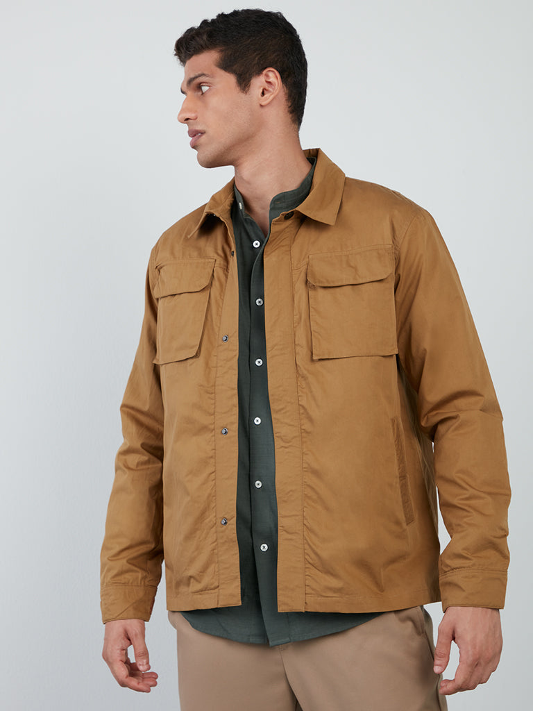 Ascot Khaki Relaxed-Fit Jacket