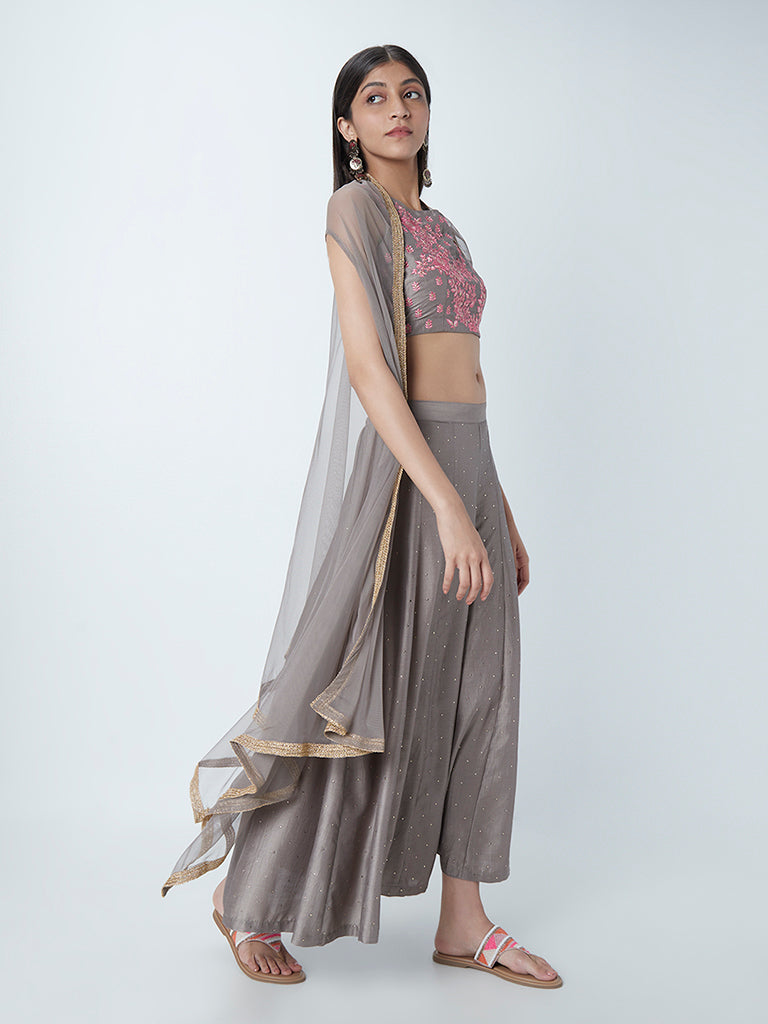 Buy Three Piece Dress Shrug Pant With Long Kurti Casual Wear Online in  India  Etsy