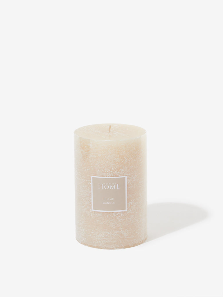 Westside Home Ivory Pillar Candle